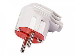 Виделка з землею Luxel кутова з землем. Білий 99517