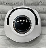 УФ лампа SUN T9 на 54 Вт для сушіння гель-лаку, біла, фото 2