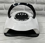 УФ лампа SUN T9 на 54 Вт для сушіння гель-лаку, біла, фото 4