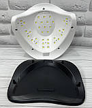 УФ лампа SUN T9 на 54 Вт для сушіння гель-лаку, біла, фото 3