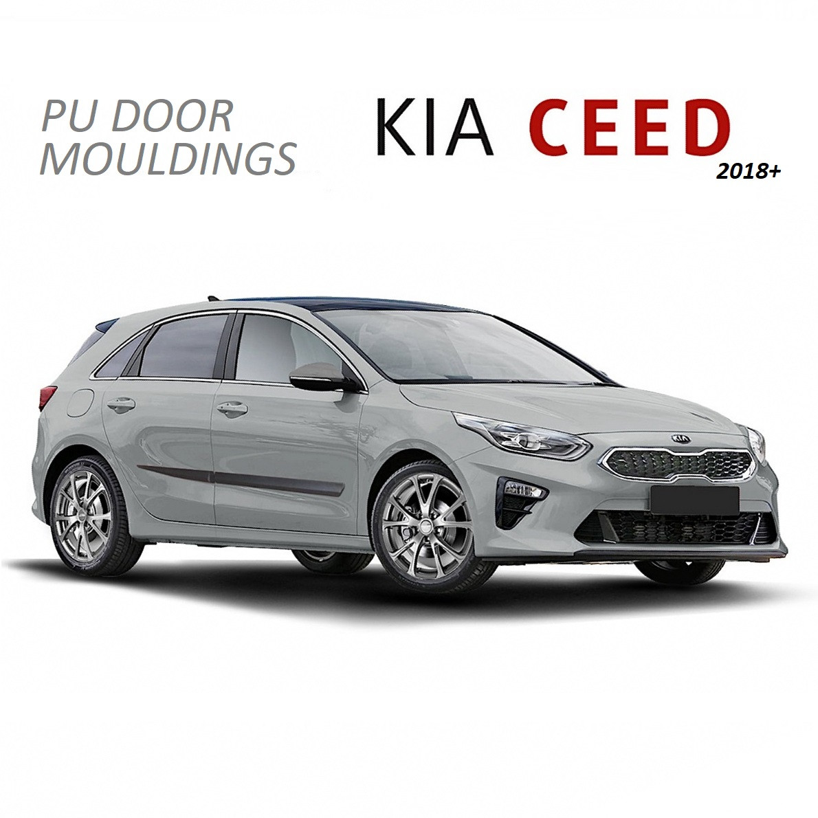 Молдинги на двері для KIA Ceed Mk3 5dr H/B 2018-2021