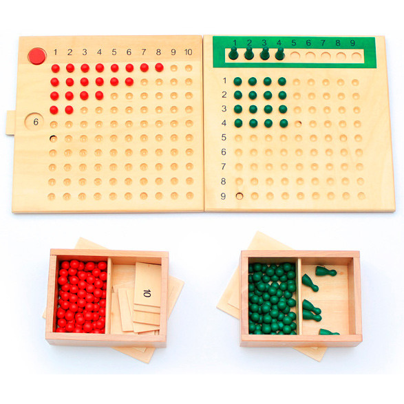 Математичний набір для рахунку таблиці множення і ділення від Obetty, фото 1