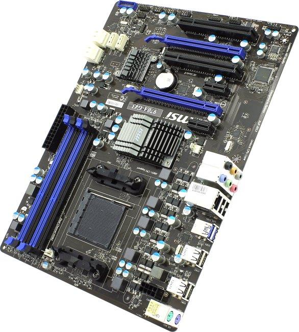 Купить Материнская плата MSI 970A-G43 SocketAM3+ 2xPCI-E SATA3.0 USB 3. ...