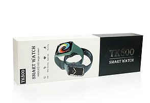 Розумний смарт спортивний сенсорний годинник чоловічий Smart Watch TK800 пульсоксиметр фітнес трекер вологозахист чорний, фото 5