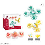 БРЯЗКАЛЬЦЕ YL1011D (120ШТ) НА ПРИСОСЦІ, ЯКЕ КРУТИТЬСЯ 3 ВИДИ , В КОРОБЦІ 13*7*11,5СМ, фото 2