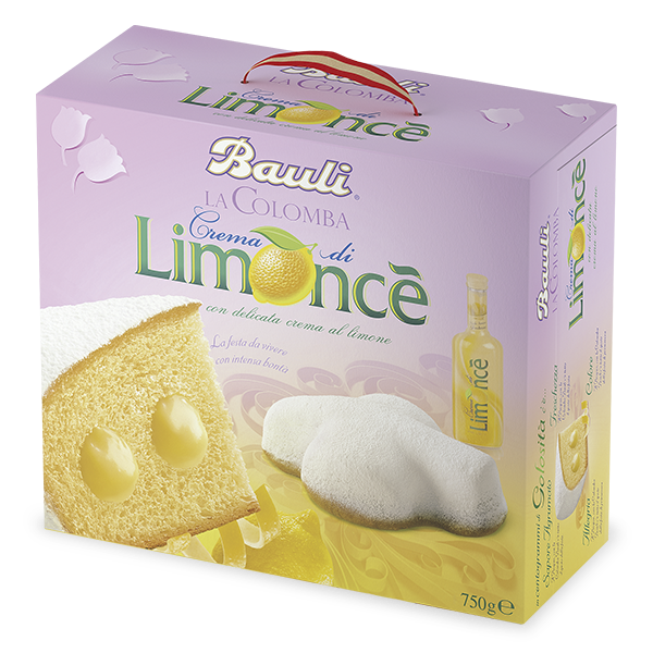 Італійські кулічі (панеттоне) Bauli Limonce з лимонним кремом 750 г