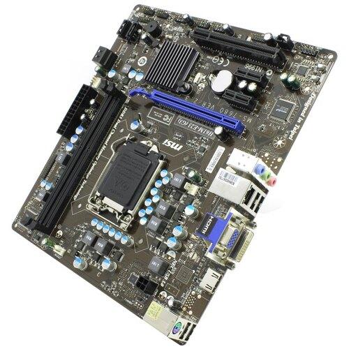 Материнська плата MSI H61M-E23 (G3), s1155, VGA, DVI, HDMI (б/у)