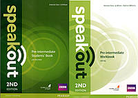 Підручник + зошит Speakout Second Edition Pre-Intermediate Student's Book + workbook