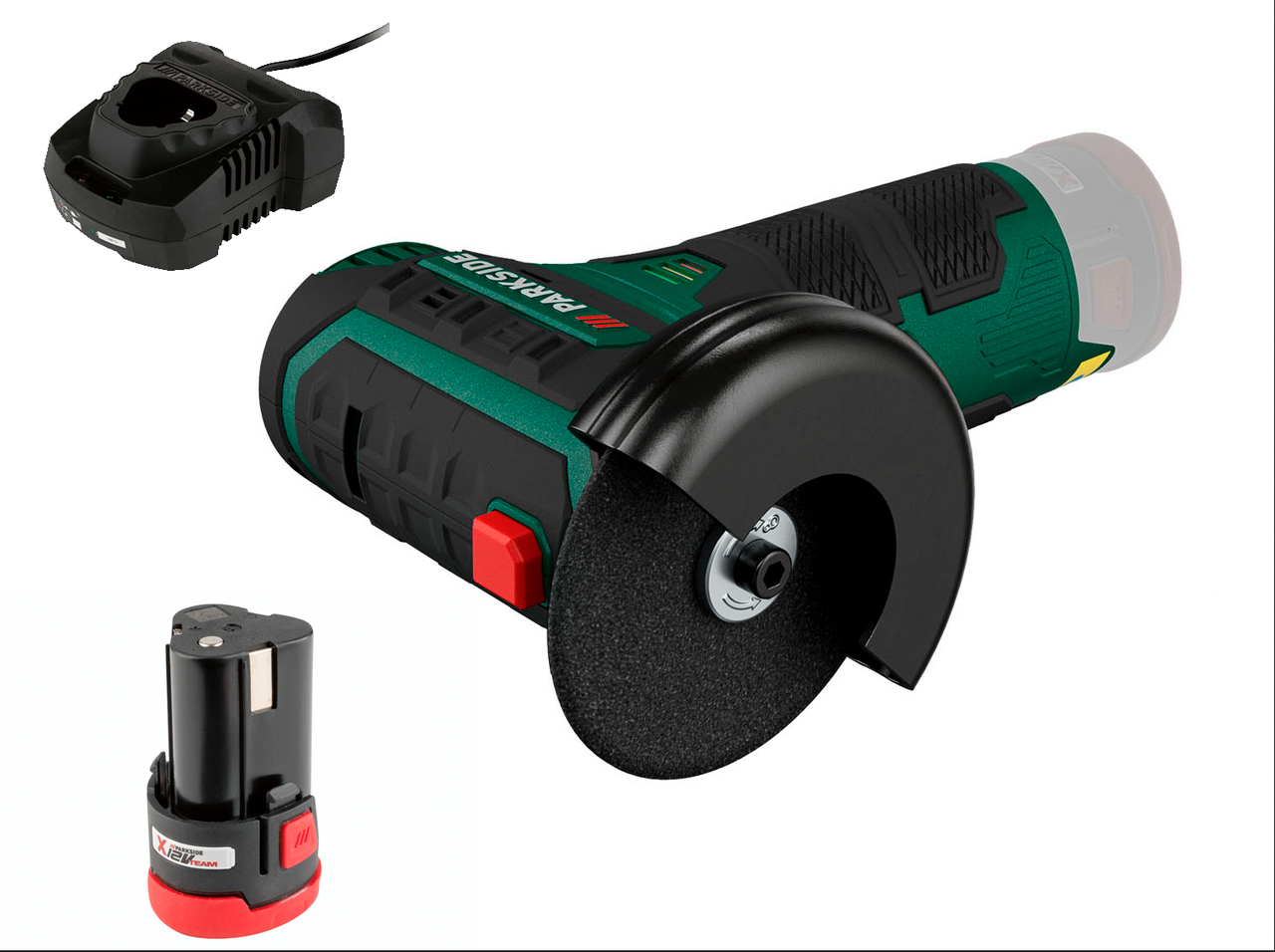 Акумуляторна кутова шліфувальна машина PARKSIDE 12V PWSA 12-Li C4