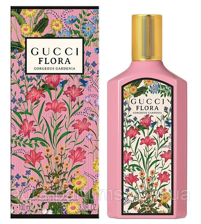 Женские духи Gucci Flora by Gucci Gorgeous Gardenia (Гуччи Флора Бай Гуччи Горджес Гардения) 100 ml/мл - фото 1 - id-p1499731428