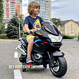 Дитячий мотоцикл на акумуляторі Bambi Racer M 4272EL-2 чорний, фото 2