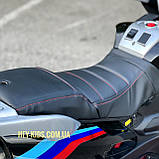 Дитячий мотоцикл на акумуляторі Bambi Racer M 4272EL-2 чорний, фото 6