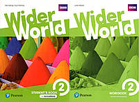 Підручник + зошит Wider World 2 Student's book + workbook