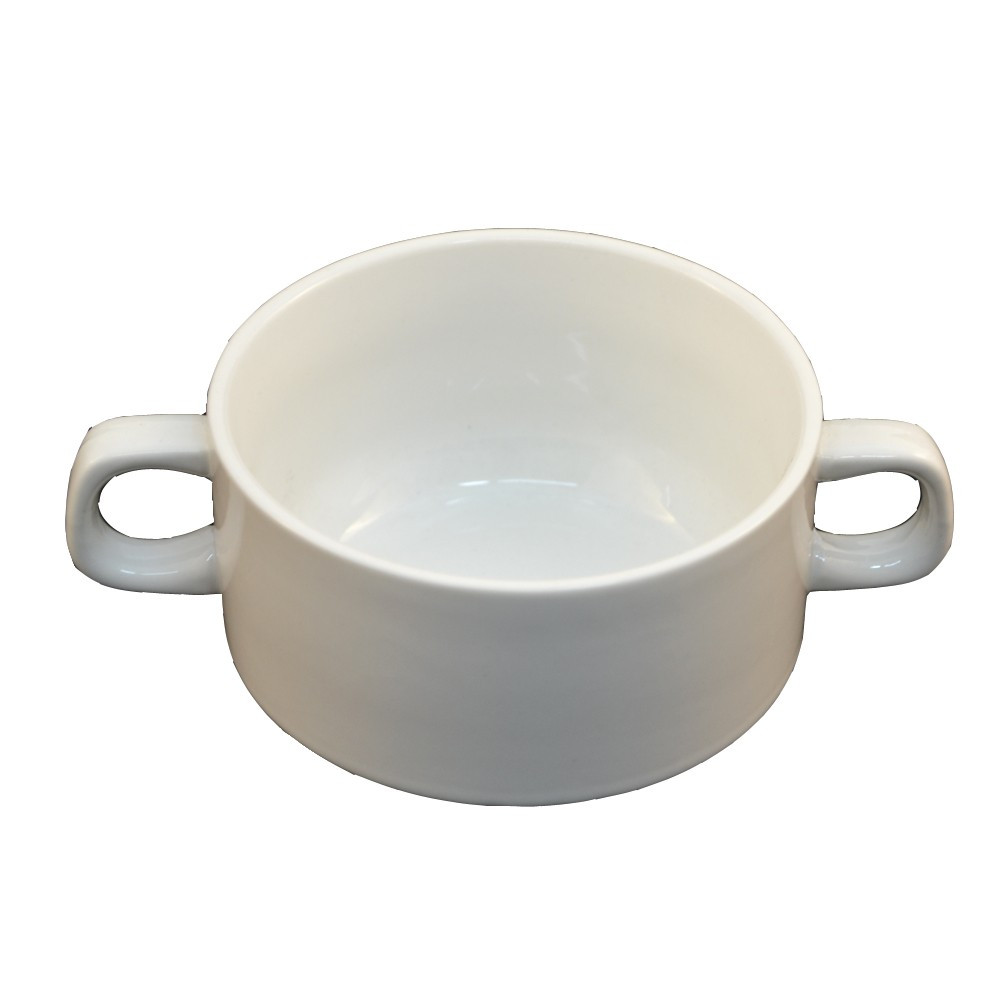 Бульйонниця Helios порцелянова з ручками 250 мл (HR1551), фото 1