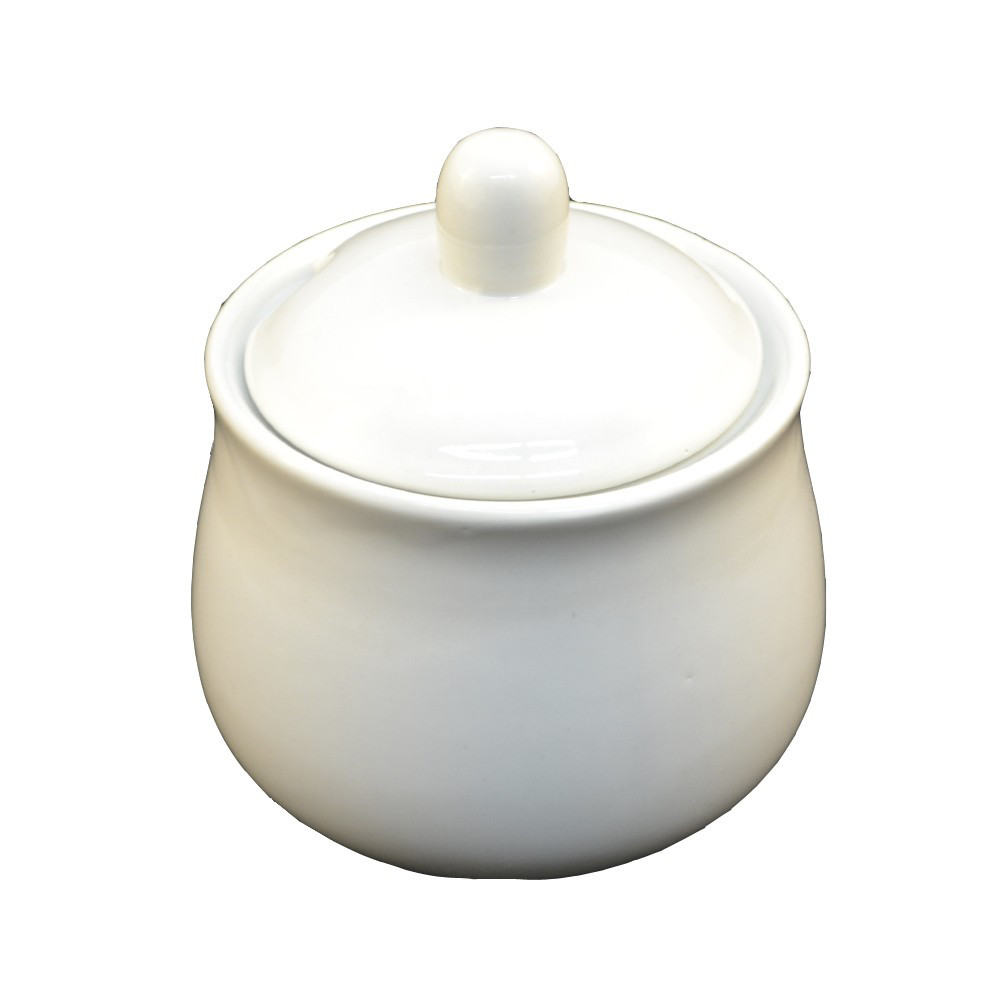 Цукорниця порцелянова Helios з кришкою 300 мл (HR1521), фото 1