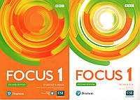 Підручник + зошит Focus Second Edition 1 Student's Book + workbook