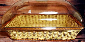 Кошик для продуктів з кришкою Helios 400х295х200мм 1 шт (7312) HD