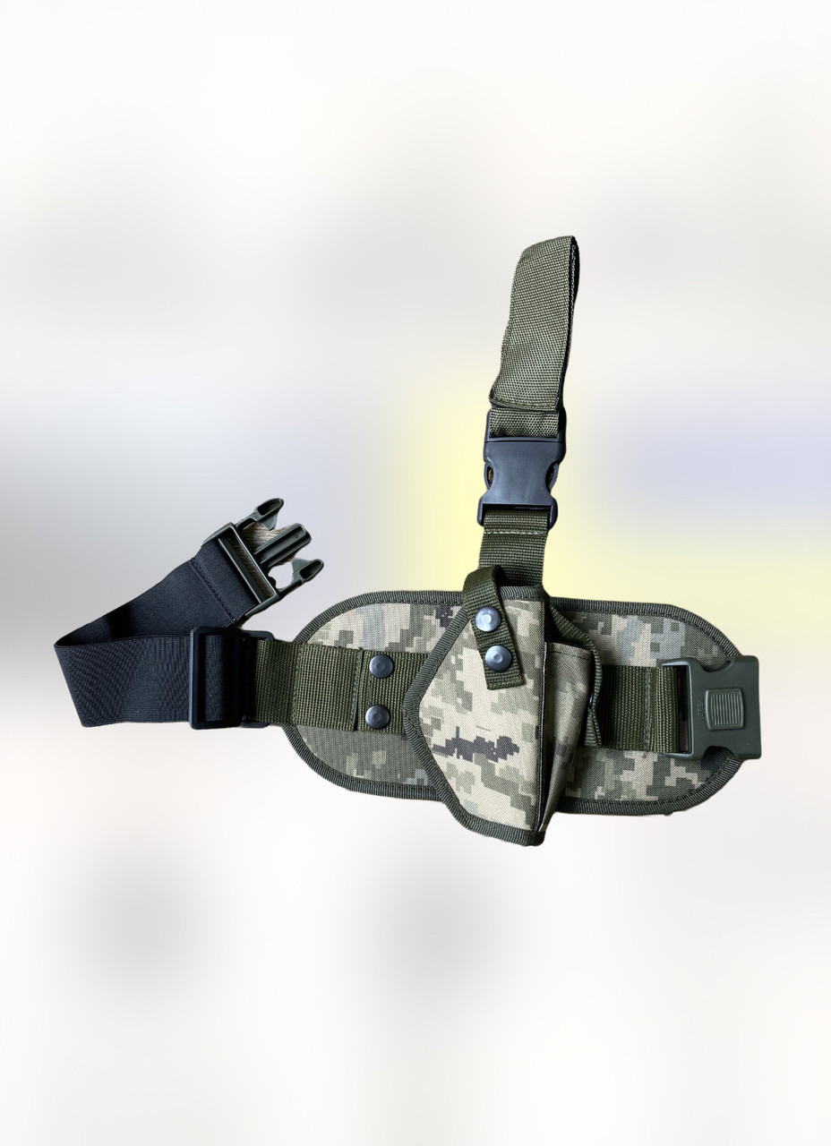 Купити Кобура стегнова, тактична, на ногу, регульована, ціна 790 грн ...