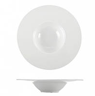 Тарелка для пасты с широким бортом фарфор Extra white 235мм Helios (W115) ПЮ