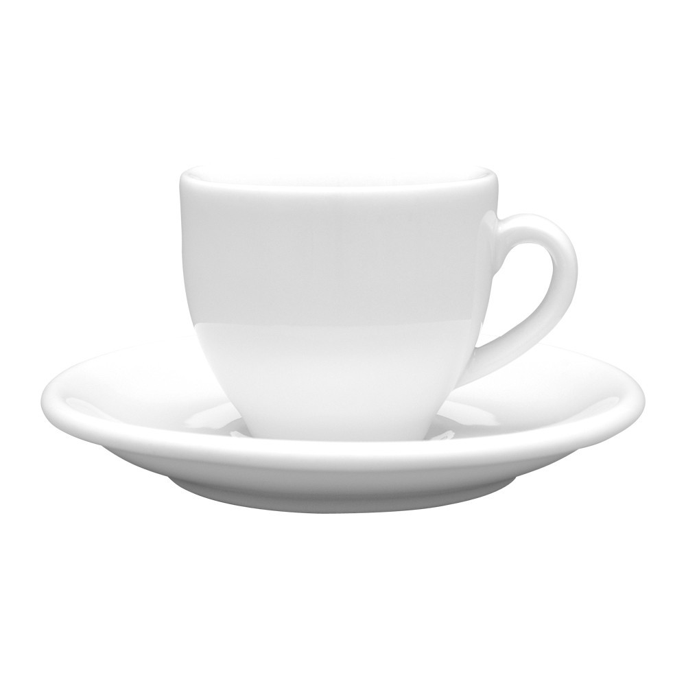 Чашка Lubiana Albergo порцеляновий для кави 90 мл з блюдцем 120 мм (1983,1984) HD, фото 1