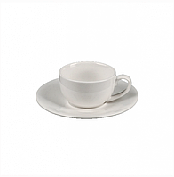 Набор кофейный 2 предмета чашка фарфор 80мл и блюдце Helios (OA7076) ПЮ
