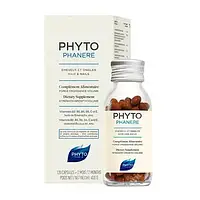 Phyto Phytophanere, Укрепляющие капсулы для волос и ногтей, 120 капсул, срок годности 04/2026