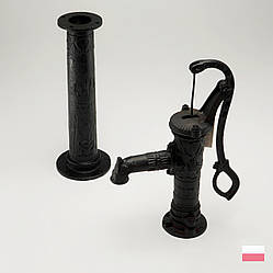 Ручний насос Декорований Абіссінська свердловина Декоративна (Чорна)