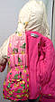 Демісезонна куртка для дівчинки ягодка, фото 5
