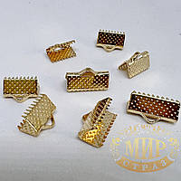 Затискач для браслета Gold (розмір на вибір) 1 шт.