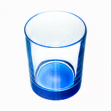 Набір низьких склянок "Мультиколор" скло 250 мл 6 шт Helios (8381) ПЮ, фото 3