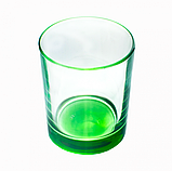 Набір низьких склянок "Мультиколор" скло 250 мл 6 шт Helios (8381) ПЮ, фото 4