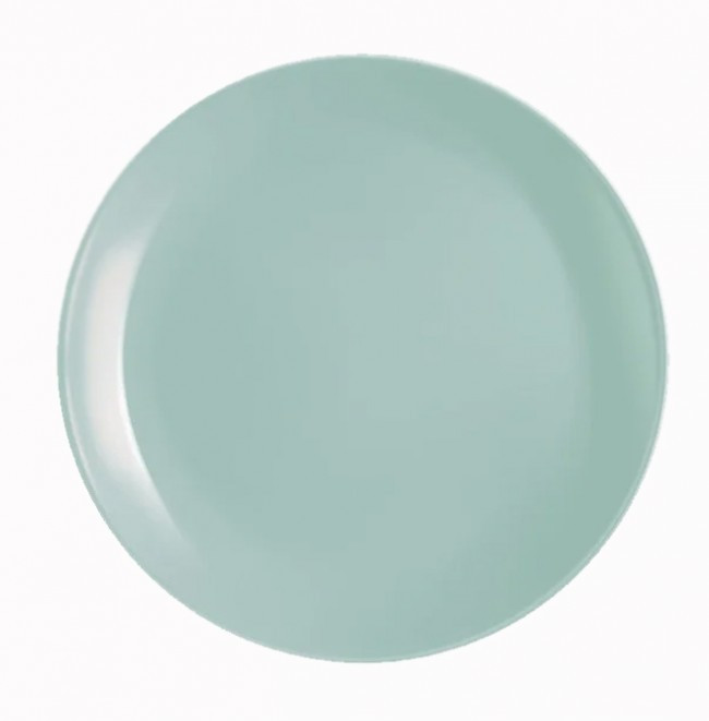 Тарілка десертна Diwali Light Turquoise блакитна 190мм Luminarc (P2613)