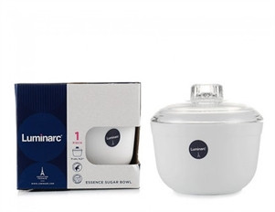 Цукорниця Luminarc Essence з прозорою кришкою 110 мл (P4333) HD, фото 1