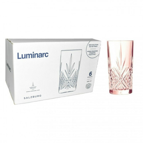 Стакан Luminarc Зальцбург високий 380мл 6шт (P9166) HD