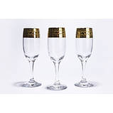 Набір бокалів PROMSIZ для шампанського "Версаче" 190мл 6шт GE08-419, фото 2