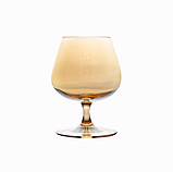 Набір келихів для коньяку перламутрових Luminarc Золотий мед 410мл 2шт (P9308) HD, фото 2