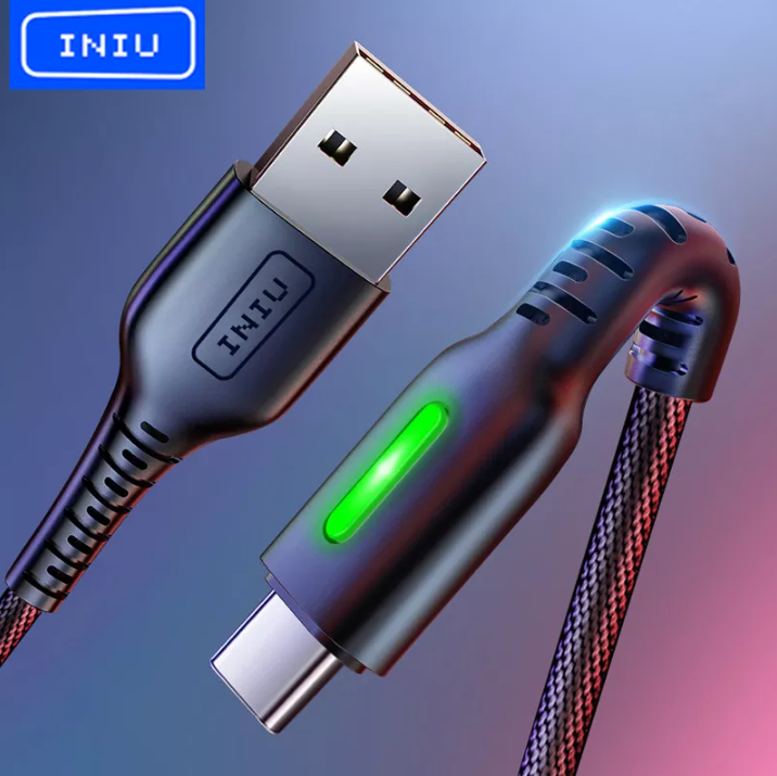 Кабель для швидкого заряджання телефону смартфона USB-Type-C 0.5 метра CV05. Зарядний провід шнур ЮСБ на Тайп Сі