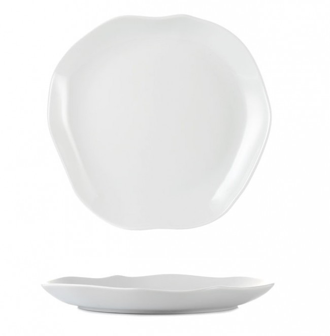 Тарілка фігурна порцеляновий Lubiana Stone age 25 см (4636L) HD, фото 1