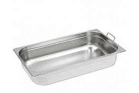 Гастроємність Helios GN1/4-150 з нержавіючої сталі з ручками (7870) HD