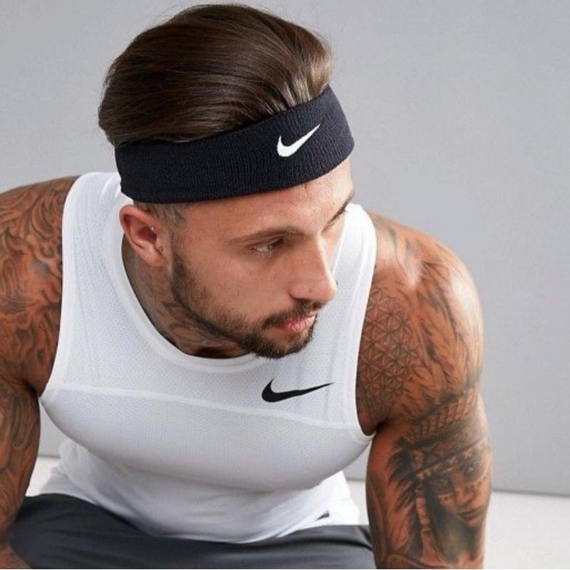 Пов'язка на голову Nike Swoosh Headband для фітнесу та спорту (N.NN.07.010.OS)