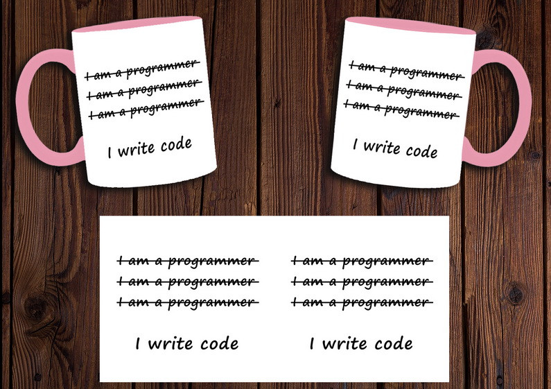 Чашка "In code we trust" / Кружка для програміста, фото 1