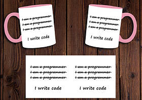 Чашка "In code we trust" / Кружка для програміста