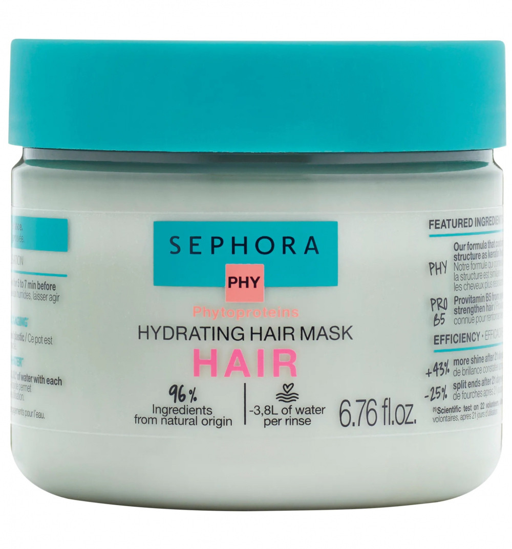 Маска для волосся Sephora PHY hydrating hair mask - фото 1 - id-p1664555444