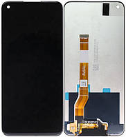 Дисплей модуль тачскрин Realme 8i/9i/Narzo 50 4G черный оригинал p/n: 1540430320