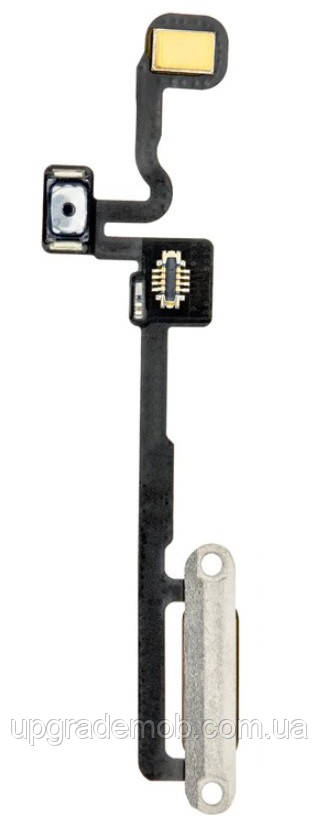 Шлейф Apple Watch 5 44 mm/Apple Watch SE 44 mm з кнопкою вмикання з мікрофоном, фото 1