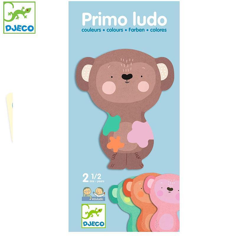 Навчальна гра Djeco Кольори Primo Ludo DJ08367