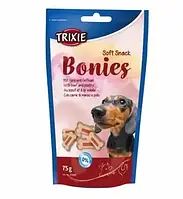 Лакомства для собак Trixie Soft Snack Bonies говядина/индейка, 75 грамм