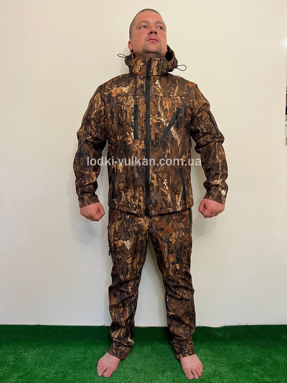 Маскувальний демісезонний костюм Soft Shell (Софт Шелл)