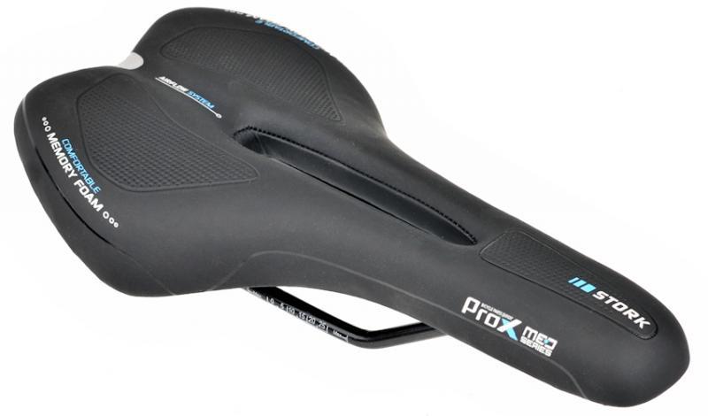 Сідло ProX Stork Med Memory Foam, Reflex, чорний (C-SI-0330), фото 1