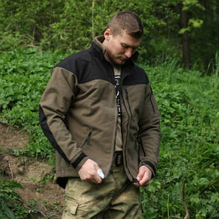 Helikon Tex Classic Army Jacket Fleece Windblocker Olive Black ID 285262466 3695 Prom.ua